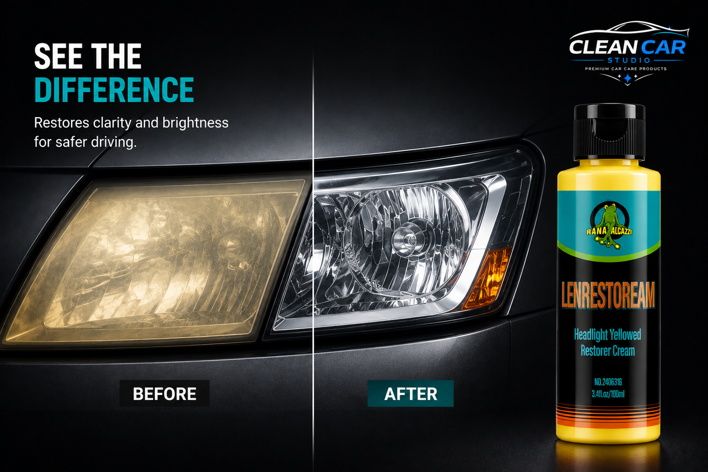 Headlight Renew Liquid Polymer Polish